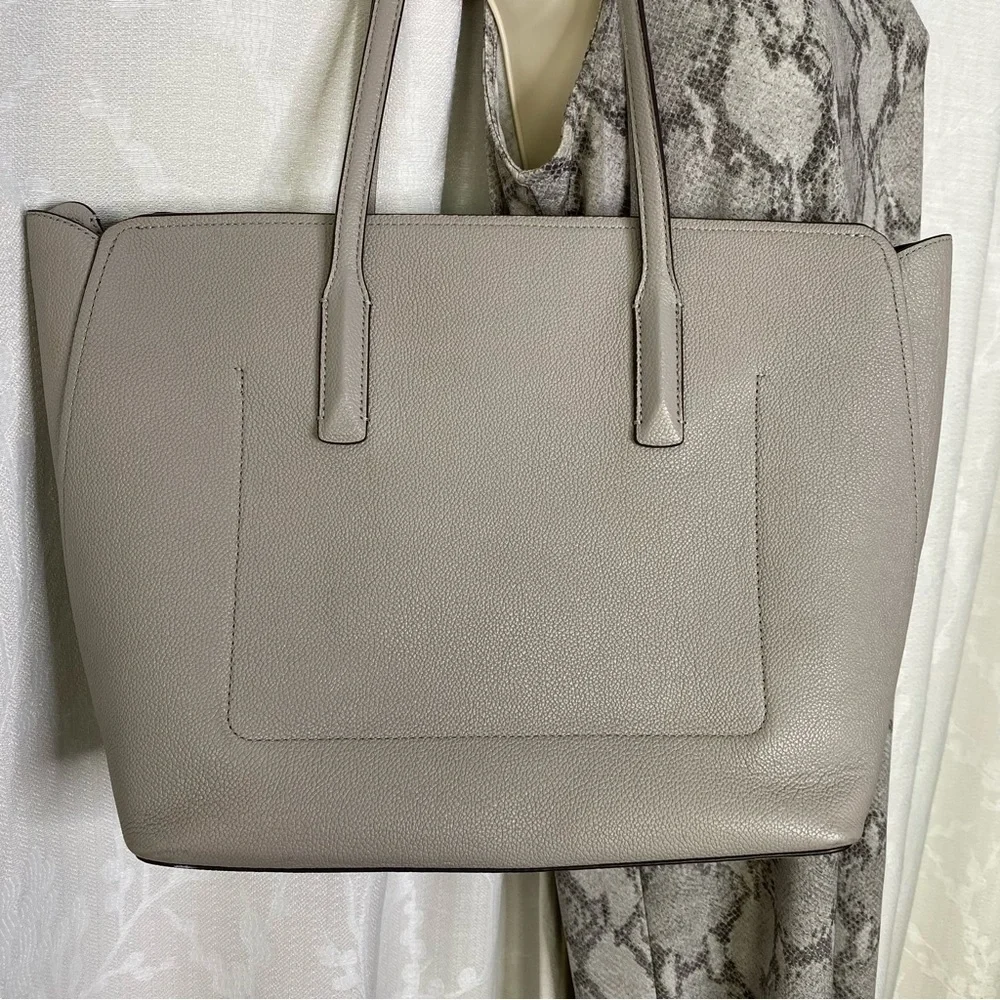Kate Spade New York Margaux Large Gray Tote Bag